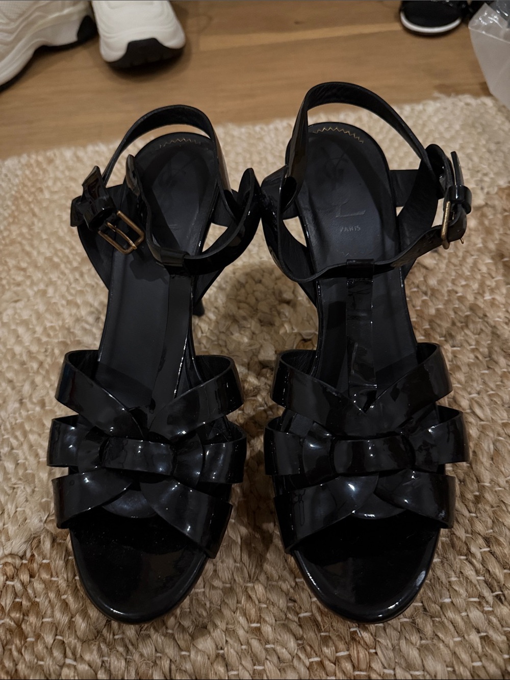 YSL Tribute Platform Sandals